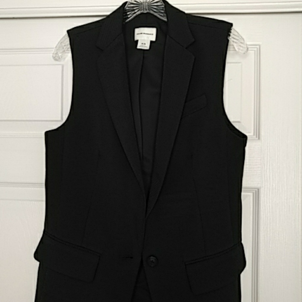 Club Monoco black long vest